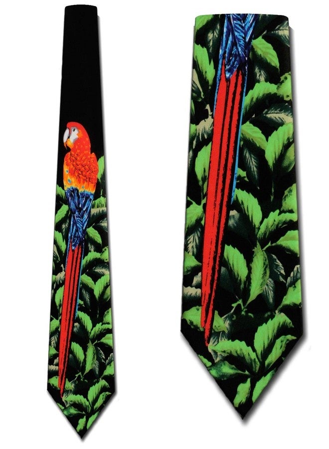 Three Rooker PARROT Birds Ties - Image 2